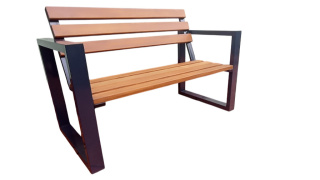 Ławka ogrodowa olchowa 166cm