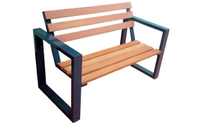 Ławka ogrodowa olchowa 136cm